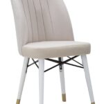Set Scaune Bella Crem 2Buc Cm 50X49X92,5