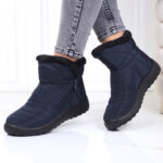 Ghete Femei bleumarin imblanite Carmona