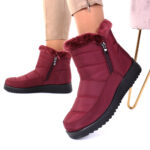 Ghete Femei imblanite bordo Caspina - imagine 2