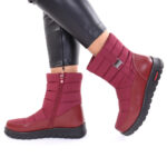 Ghete Femei imblanite bordo Dilara - imagine 2