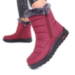 Ghete Femei imblanite bordo Elmira - imagine 2
