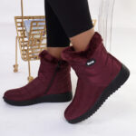 Ghete Femei imblanite bordo Freda - imagine 2
