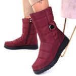 Ghete Femei imblanite bordo Tomia - imagine 2