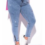 Blugi dama marimi mari bleu 2XL (44)