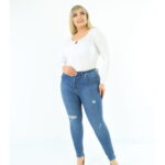 Blugi dama marimi mari Betty albastru 3XL (46)