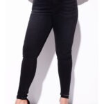 Blugi dama marimi mari negru 2XL (44)