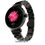 SmartWatch Aura cu Apel Bluetooth, 1.04 inch (340*340), Rezistenta la apa IP68, BPM, SPO2, Ciclu menstrual, Moduri sport, Vreme, Monitorizare somn, Negru
