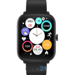 SmartWatch FutureFit Zone, Bluetooth 5.0, Rezistenta la apa IP68, Ciclu menstrual, Ritm cardiac, Nivel oxigen, Tensiune arteriala, Moduri sport, Calorii, Monitorizare somn, Negru