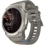 SmartWatch FutureGoMix2 cu Bluetooth 5.3, 1.43 inch AMOLED Full Touch Screen (466*466), Rezistenta la apa IP68, Ritm cardiac, Nivel Oxigen, Moduri sport, Vreme, Monitorizare somn, Gri