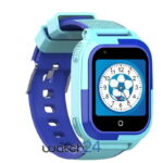 SmartWatch pentru copii Wonlex cu Functie Telefon (SIM), 4G - Compatibil DIGI, GPS, SOS, Apel Video, Functie Spion, Calculator, CT11 Bleu