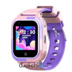 SmartWatch pentru copii Wonlex cu Functie Telefon (SIM), 4G - Compatibil DIGI, GPS, SOS, Apel Video, Functie Spion, Calculator, CT11 Roz