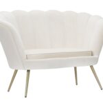 Mauro Ferretti CANAPEA VIENNA CREM CM 130X74X84