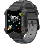 SmartWatch pentru copii Wonlex cu Functie Telefon (SIM), 4G - Compatibil DIGI, GPS, SOS, Apel Video, Functie Spion, Calculator, CT13 Negru