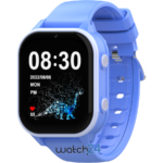 SmartWatch pentru copii Wonlex cu Functie Telefon (SIM), 4G - Compatibil DIGI, GPS, SOS, Apel Video, Functie Spion, Calculator, CT19 Albastru