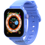 SmartWatch pentru copii Wonlex cu Functie Telefon (SIM), 4G - Compatibil DIGI, GPS, SOS, Apel Video, Functie Spion, Calculator, CT20 Mini Albastru