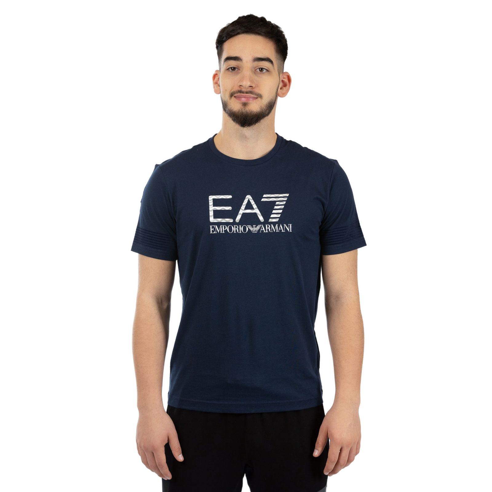 Emporio-Armani-EA7-7-Lines-M-Tee-SS-6RPT37PJ3BZ01554-1_full Tricou EMPORIO ARMANI EA7 pentru barbati 7 LINES M TEE SS - 6RPT37PJ3BZ01554 - imagine 1