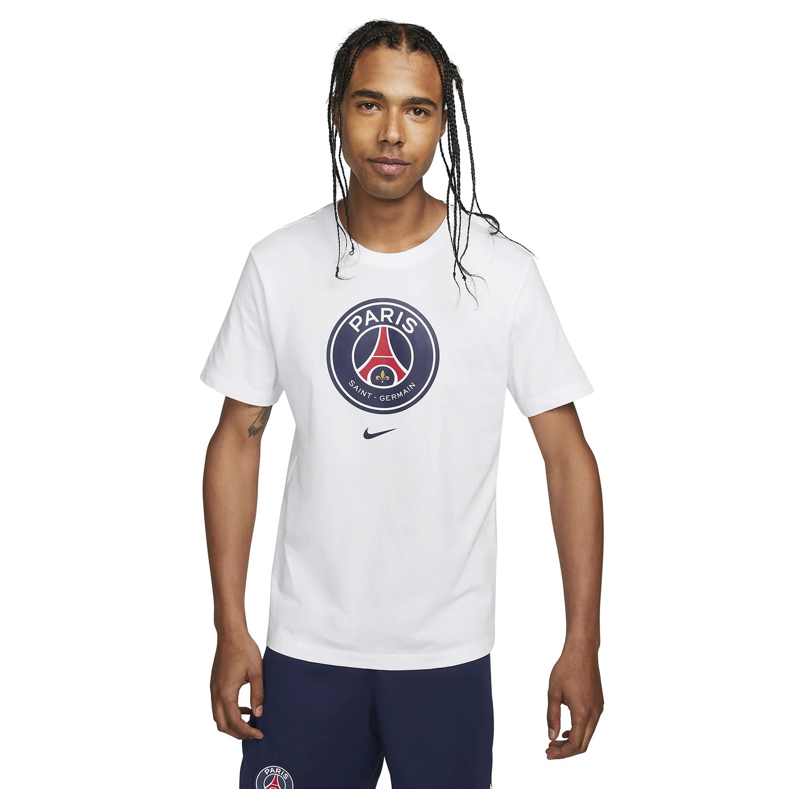 Nike-PSG-M-NK-CREST-TEE-DJ1315100-1_full Tricou NIKE pentru barbati PSG M NK CREST TEE - DJ1315100 - imagine 1