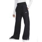 Pantaloni trening NIKE pentru femei W NSW PHNX FLC HR PANT WIDE - DQ5615010