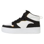Ghete SKECHERS pentru copii COURT HIGH-SHINE KIC - 310192LWBK