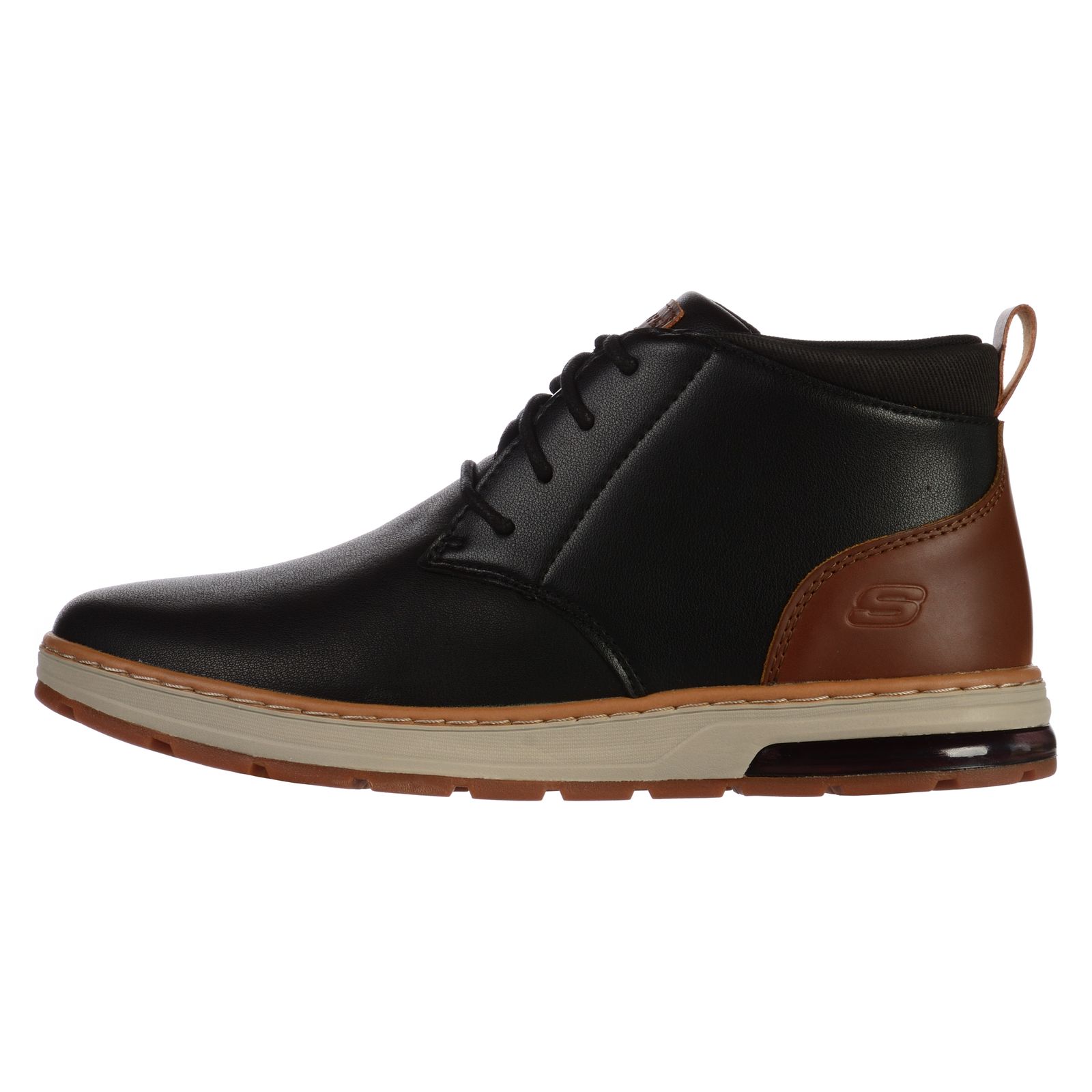Skechers-EVENSTON-RENLI-210141BLK-1_full Ghete SKECHERS pentru barbati EVENSTON - RENLI - 210141BLK - imagine 1