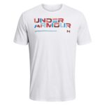 Tricou UNDER ARMOUR pentru barbati COLORBLOCK WORDMARK SS - 1382829100