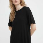 Day Birger et Mikkelsen tricou din lana culoarea negru