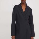 Abercrombie & Fitch rochie culoareinegru, ini, drept