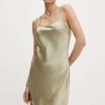 Samsoe Samsoe rochie SAinNA culoarea verde, ini, drept, F24200178