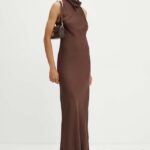 Rotate rochie Lace Maxi Dress culoarea maro, maxi, drept, 1126972910