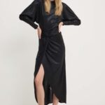IRO rochie culoareinegru, maxi, mulata, WP33OCinNA