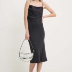 IRO rochie culoareinegru, midi, drept, WP33SORPHEA