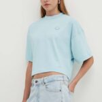 Hugo Blue tricou din bumbac femei, 50520155