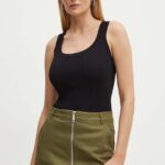 Max Mara Leisure top femei, culoarea negru, 2426366017600