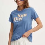 Pepe Jeans tricou din bumbac EFFIE femei, PL505886