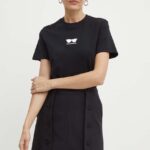 Karl Lagerfeld tricou din bumbac femei, culoarea negru, 245W1717