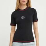 R??sum?? tricou EstelleRS femei, culoarea negru, 23101262
