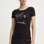 EA7 Emporio Armani tricou femei, culoarea negru, TJQCZ.6DTT17