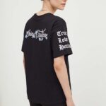 Juicy Couture tricou din bumbac ROSE UNISEX femei, culoarea negru, JCBCT224804