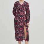 Mediine rochie midi, evazati
