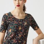 Medicine tricou din bumbac femei
