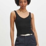 Medicine top femei, culoarea negru
