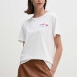 MC2 Saint Barth tricou din bumbac femei, culoarea alb