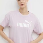 Puma tricou femei, culoarea violet 586866