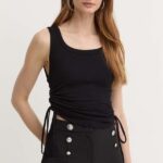 La Mania top VENI femei, culoarea negru, VENI