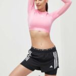 adidas Performance longsleeve de antrenament Hyperglam culoarea roz IN6775
