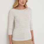 United Colors of Benetton longsleeve din bumbac culoarea galben
