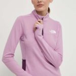 The North Face longsleeve sport Sunriser culoarea violet, NF0A84LHWOU1