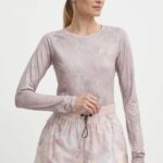 Picture longsleeve sport Acaras Printed culoarea roz, WTS545