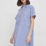 Joop! rochie culoarea albastru main, ini, drept