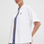 Fila tricou polo femei, culoarea alb